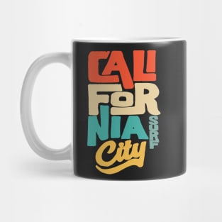 California city surf Mug